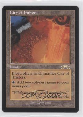 1998 Magic: The Gathering - Exodus - [Base] #143 - City of Traitors R :L: