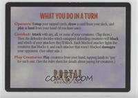 Tip Card/What You Do In A Turn