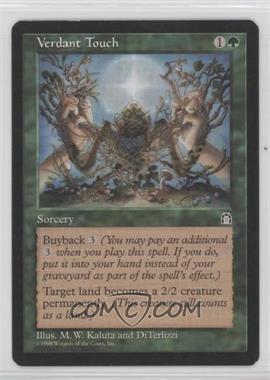 1998 Magic: The Gathering - Stronghold - [Base] #_VETO - Verdant Touch [Noted]