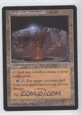 1998 Magic: The Gathering - Stronghold - [Base] #_VOST - Volrath's Stronghold