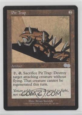 1998 Magic: The Gathering - Urza's Saga - [Base] #307 - Pit Trap