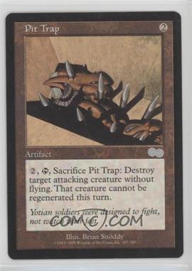 1998 Magic: The Gathering - Urza's Saga - [Base] #307 - Pit Trap