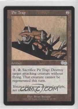 1998 Magic: The Gathering - Urza's Saga - [Base] #307 - Pit Trap