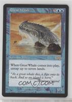 Great Whale [EX to NM]