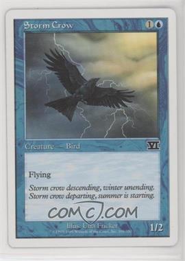 1999 Magic: The Gathering - 6th Edition - [Base] #101 - Storm Crow