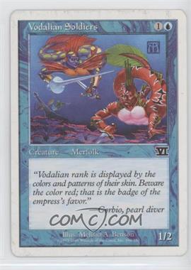 1999 Magic: The Gathering - 6th Edition - [Base] #104 - Vodalian Soldiers