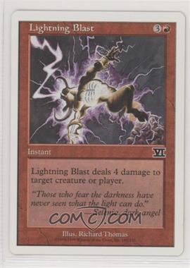 1999 Magic: The Gathering - 6th Edition - [Base] #193 - Lightning Blast