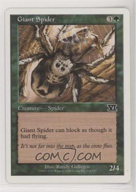 1999 Magic: The Gathering - 6th Edition - [Base] #234 - Giant Spider