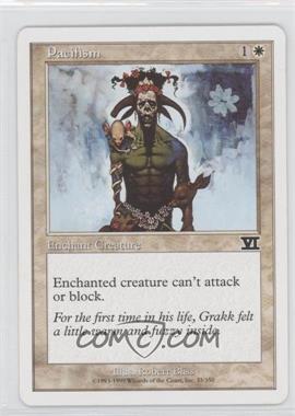 1999 Magic: The Gathering - 6th Edition - [Base] #33 - Pacifism