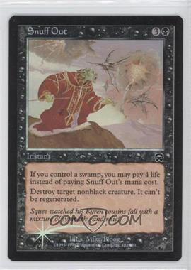 1999 Magic: The Gathering - Mercadian Masques - [Base] - Foil #162 - Snuff Out