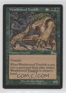 1999 Magic: The Gathering - Urza's Legacy - [Base] #116 - Weatherseed Treefolk