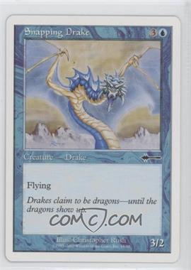 2000 Magic: The Gathering - Beatdown Box Set - [Base] - White Border #45 - Snapping Drake