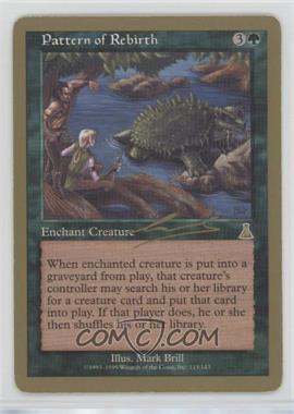 2000 Magic: The Gathering - Brussels - World Championships Decks - Nicolas Labarre #115 - Pattern of Rebirth