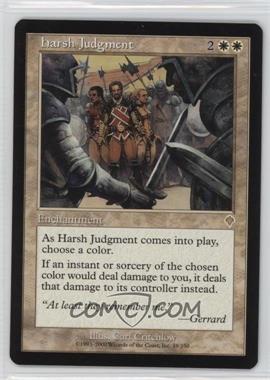 2000 Magic: The Gathering - Invasion - [Base] #19 - Harsh Judgment