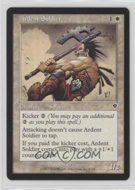 2000 Magic: The Gathering - Invasion - [Base] #3 - Ardent Soldier