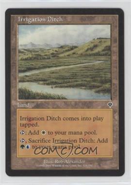 2000 Magic: The Gathering - Invasion - [Base] #324 - Irrigation Ditch