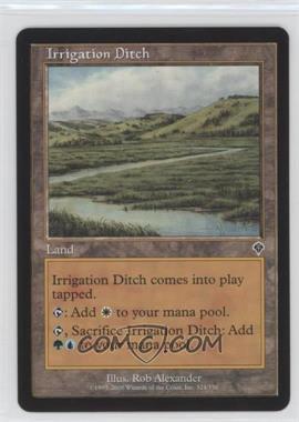 2000 Magic: The Gathering - Invasion - [Base] #324 - Irrigation Ditch