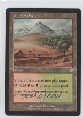 2000 Magic: The Gathering - Invasion - [Base] #327 - Shivan Oasis