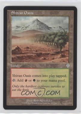 2000 Magic: The Gathering - Invasion - [Base] #327 - Shivan Oasis