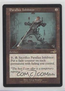 2000 Magic: The Gathering - Nemesis - [Base] #134 - Parallax Inhibitor