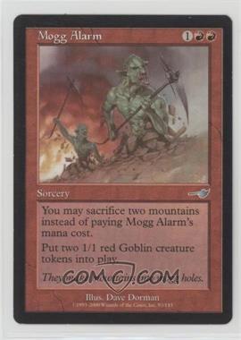 2000 Magic: The Gathering - Nemesis - [Base] #93 - Mogg Alarm