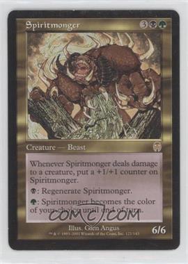 2001 Magic: The Gathering - Apocalypse - [Base] #121 - Spiritmonger [EX to NM]