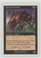 Giant Cockroach [Noted]