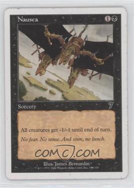 2001 Magic: The Gathering - Core Set: 7th Edition - [Base] #148 - Nausea