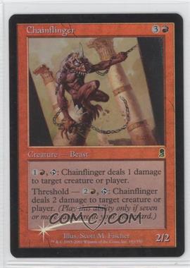 2001 Magic: The Gathering - Odyssey - [Base] - Foil #181 - Chainflinger