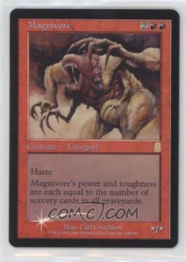2001 Magic: The Gathering - Odyssey - [Base] - Foil #204 - Magnivore