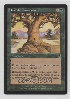 2001 Magic: The Gathering - Odyssey - [Base] - Spanish #251 - Moment's Peace