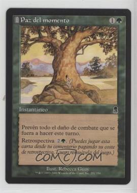 2001 Magic: The Gathering - Odyssey - [Base] - Spanish #251 - Moment's Peace