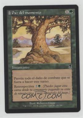 2001 Magic: The Gathering - Odyssey - [Base] - Spanish #251 - Moment's Peace