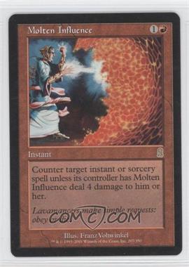 2001 Magic: The Gathering - Odyssey - [Base] #207 - Molten Influence