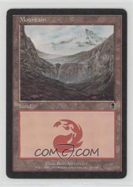 2001 Magic: The Gathering - Odyssey - [Base] #345 - Mountain