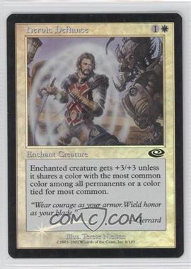 2001 Magic: The Gathering - Planeshift - [Base] - Foil #6 - Heroic Defiance