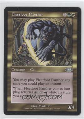 2001 Magic: The Gathering - Planeshift - [Base] #108 - Fleetfoot Panther