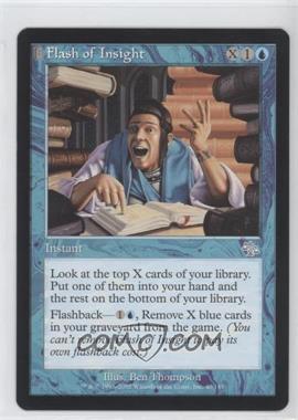 2002 Magic: The Gathering - Judgment - [Base] #40 - Flash of Insight