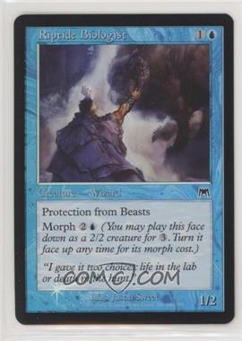 2002 Magic: The Gathering - Onslaught - [Base] - Foil #106 - Riptide Biologist