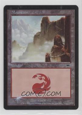 2002 Magic: The Gathering - Onslaught - [Base] - Foil #344 - Mountain