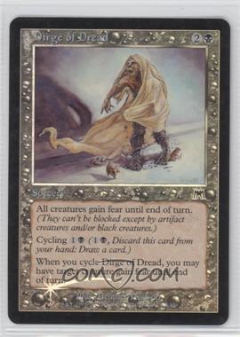 2002 Magic: The Gathering - Onslaught - [Base] - Foil #73 - Dirge of Dread