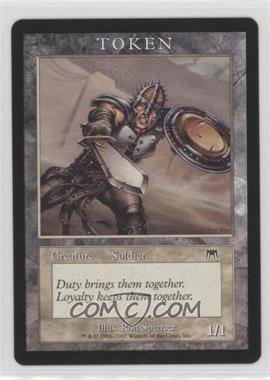 2002 Magic: The Gathering - Onslaught - [Base] #_NoN - Token - Soldier