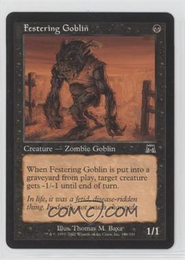 2002 Magic: The Gathering - Onslaught - [Base] #148 - Festering Goblin