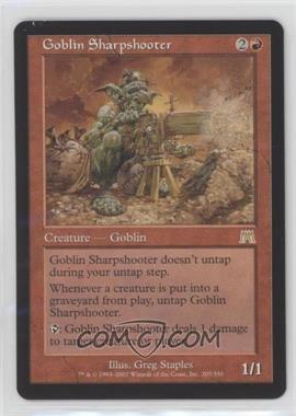 2002 Magic: The Gathering - Onslaught - [Base] #207 - Goblin Sharpshooter [EX to NM]