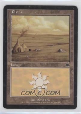 2002 Magic: The Gathering - Onslaught - [Base] #334 - Plains