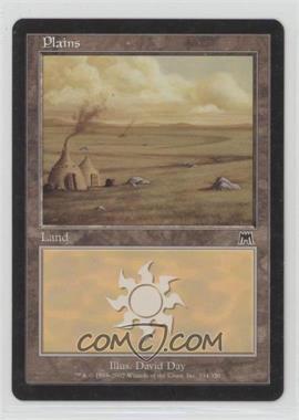 2002 Magic: The Gathering - Onslaught - [Base] #334 - Plains