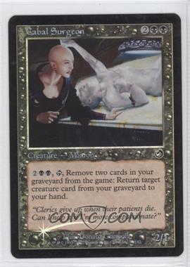 2002 Magic: The Gathering - Torment - [Base] - Foil #63 - Cabal Surgeon