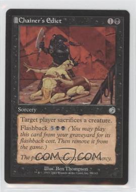 2002 Magic: The Gathering - Torment - [Base] #57 - Chainer's Edict