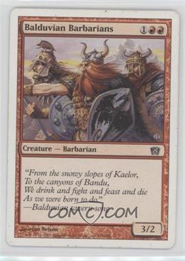 2003 Magic: The Gathering - 8th Edition - [Base] #176 - Balduvian Barbarians