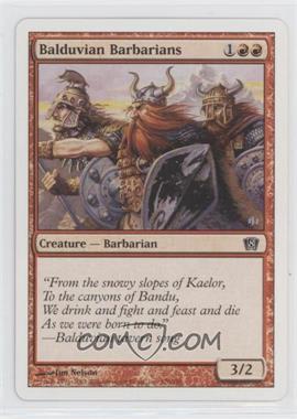 2003 Magic: The Gathering - 8th Edition - [Base] #176 - Balduvian Barbarians